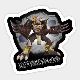 BlackWarGreymon Sticker